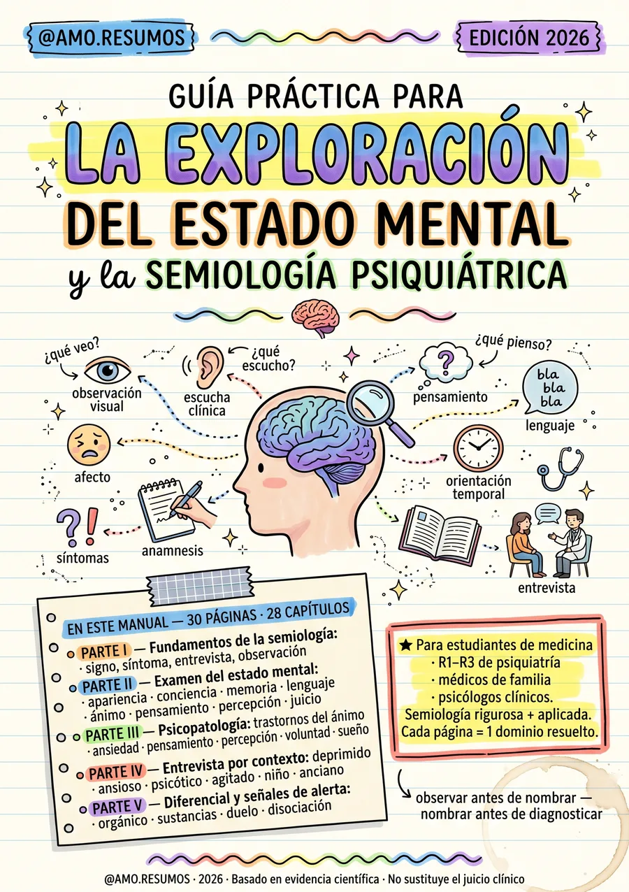 Guía Práctica para la Exploración del Estado Mental y la Semiología Psiquiátrica